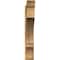 Ekena Millwork Balboa Traditional Rough Sawn Outlooker, Western Red Cedar, 8"W x 48"D x 48"H OUT08X48X48BOA01RWR - alternate 4